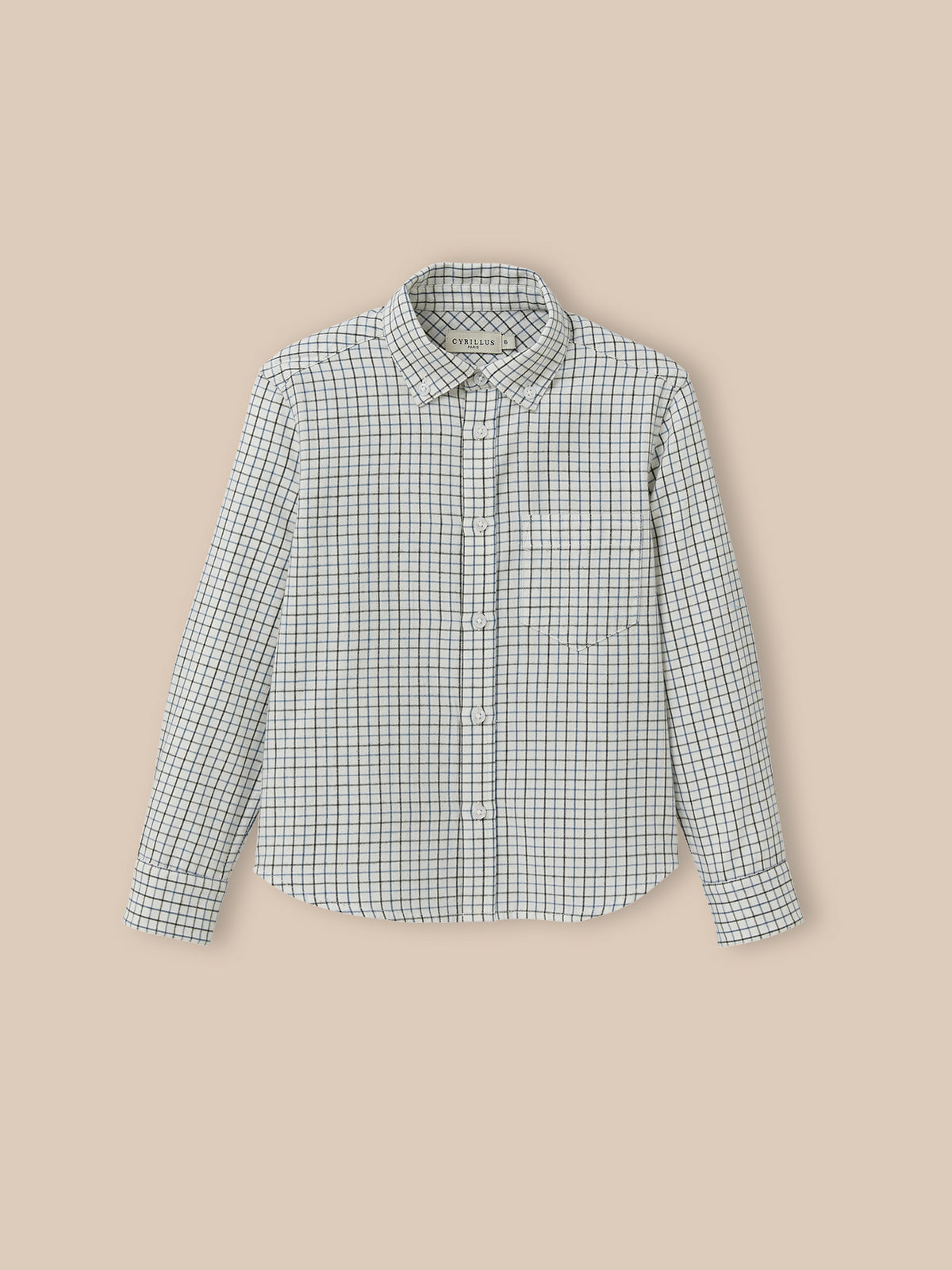 Chemise à carreaux Tattersall Garçon