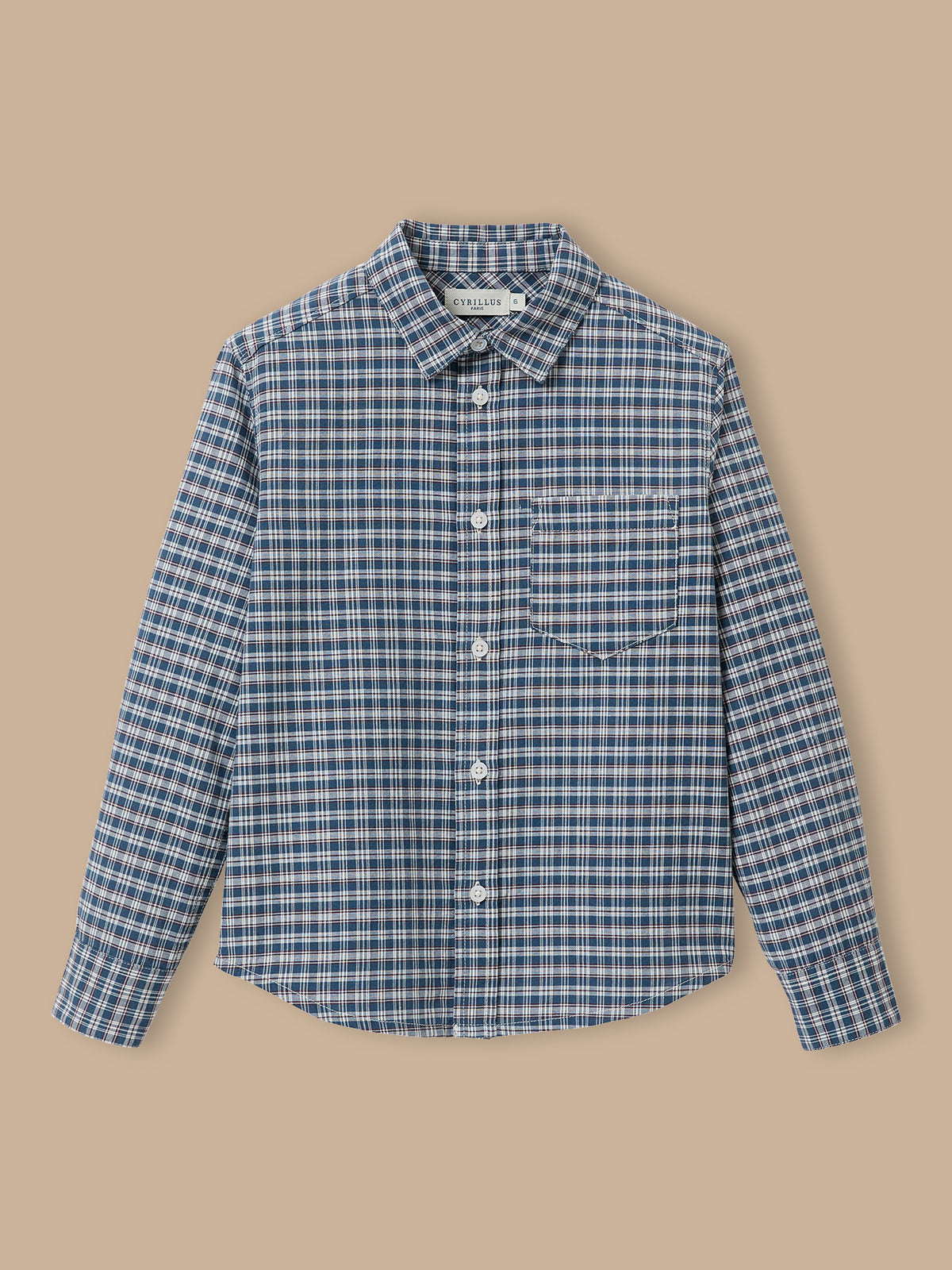 Chemise à carreaux Garçon