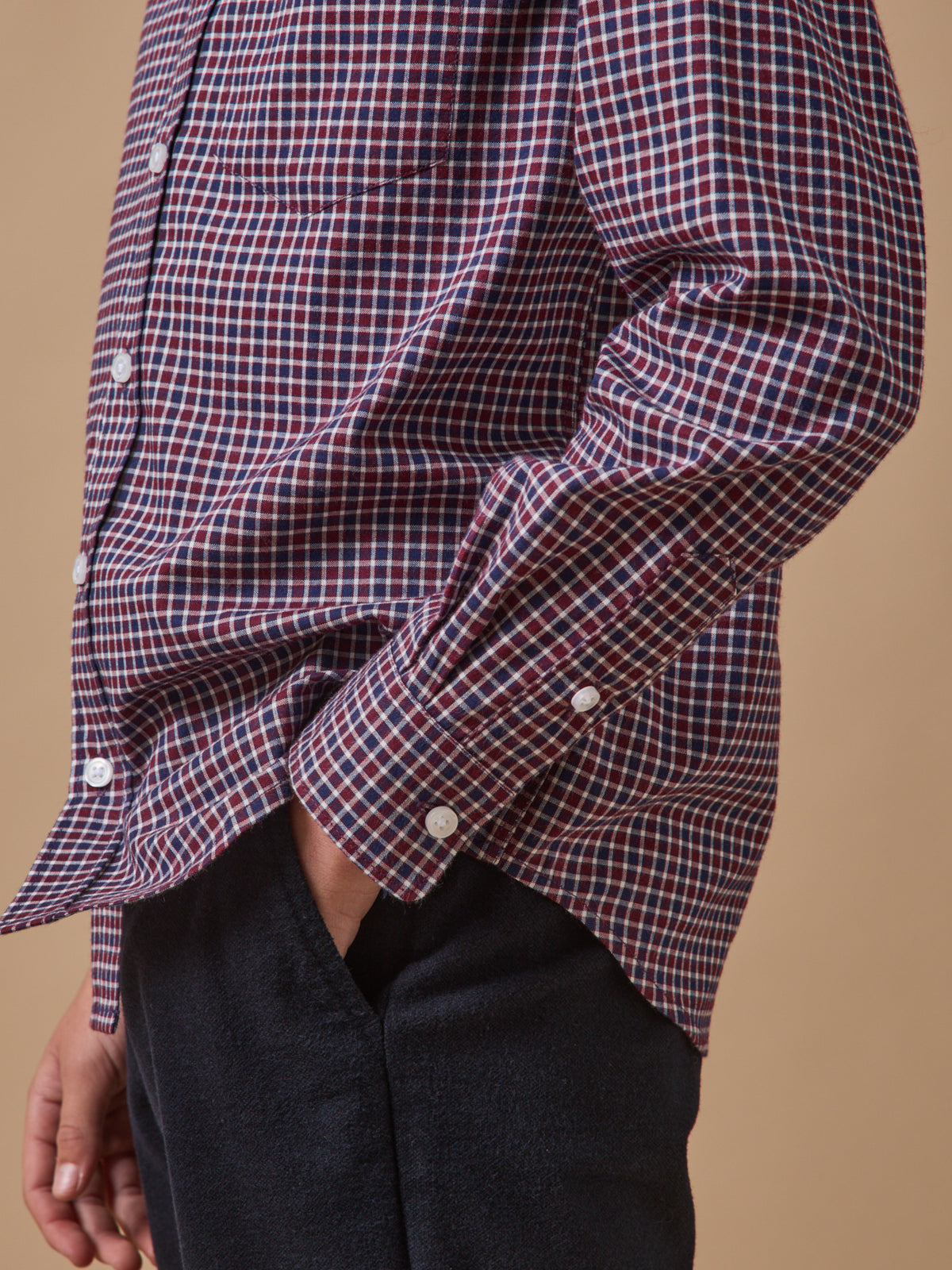 Chemise carreaux effet flanelle Garçon