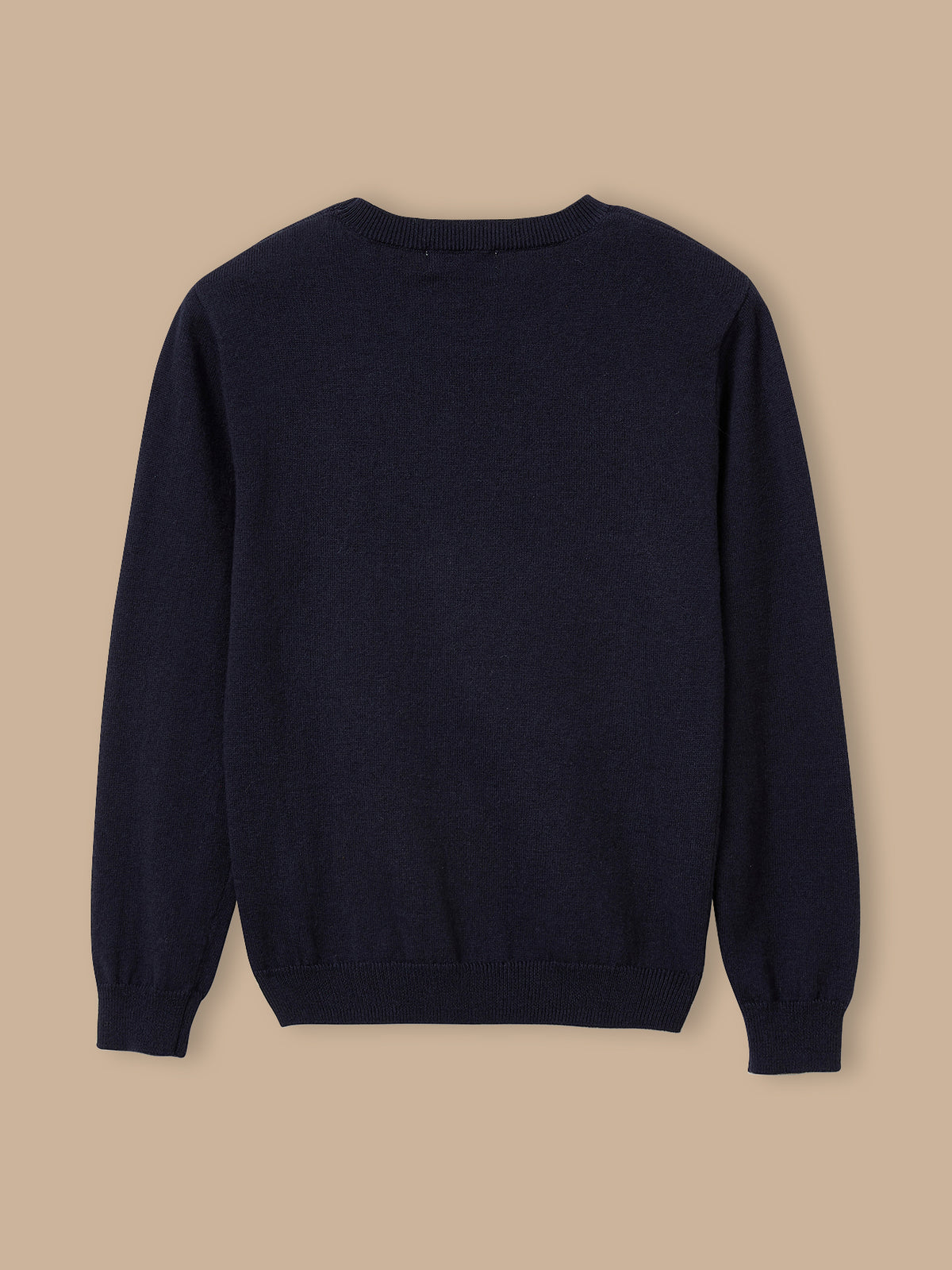 Pull col rond Garçon