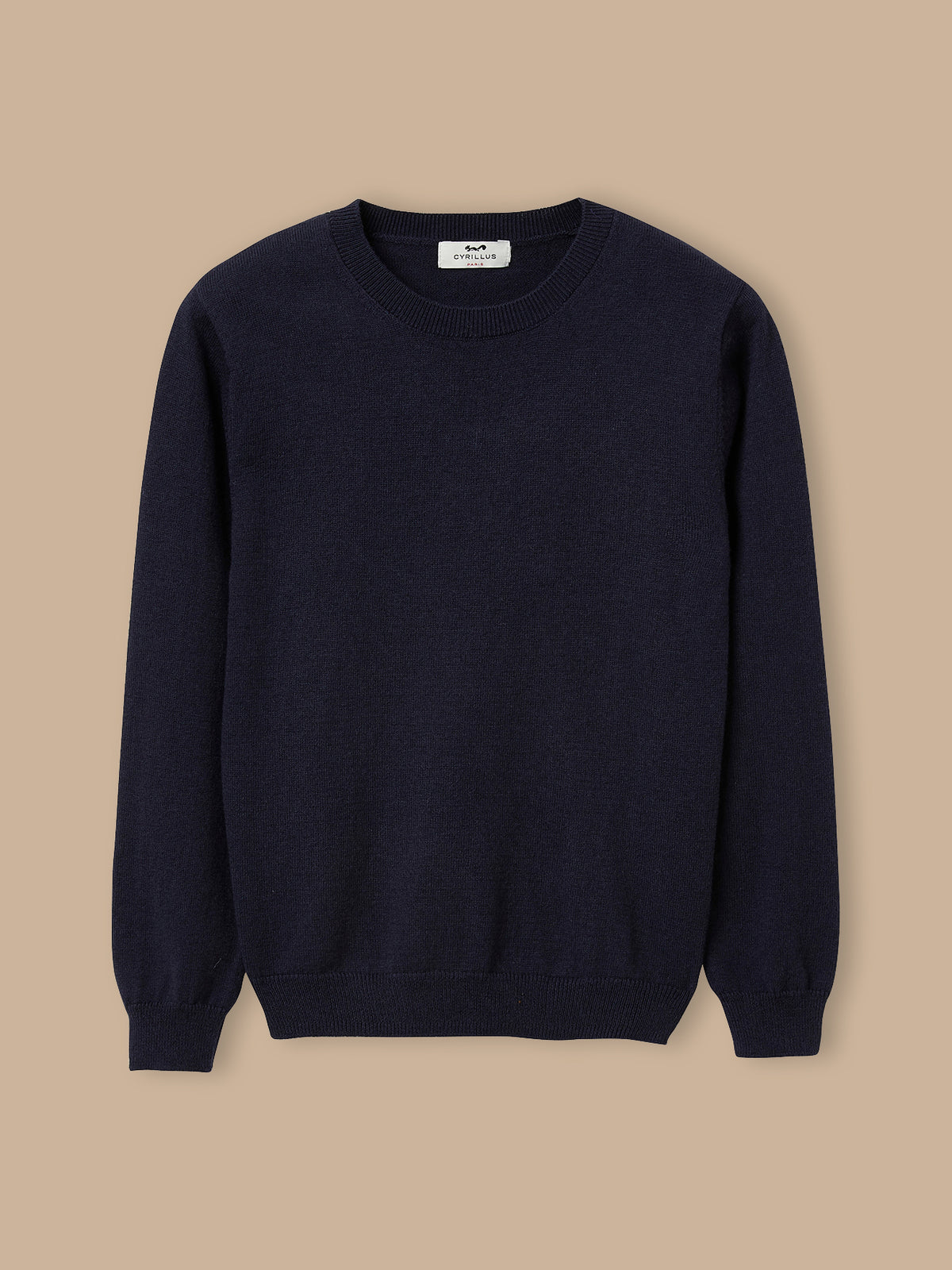 Pull col rond Garçon