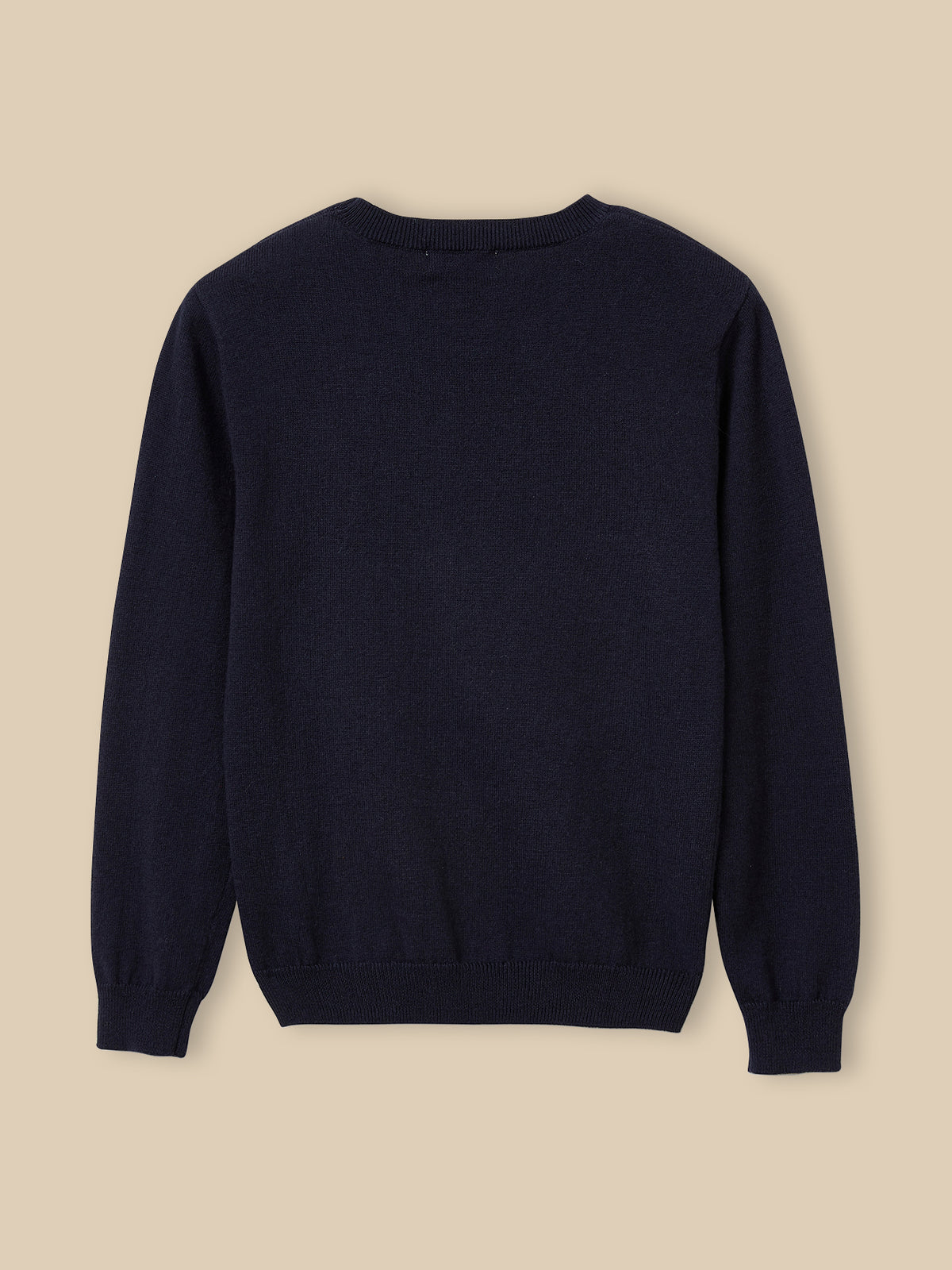 Pull col rond Garçon