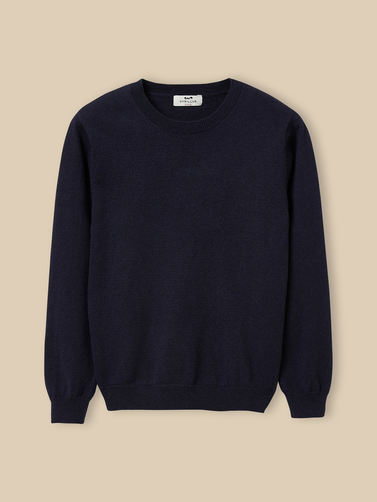 Pull col rond Garçon