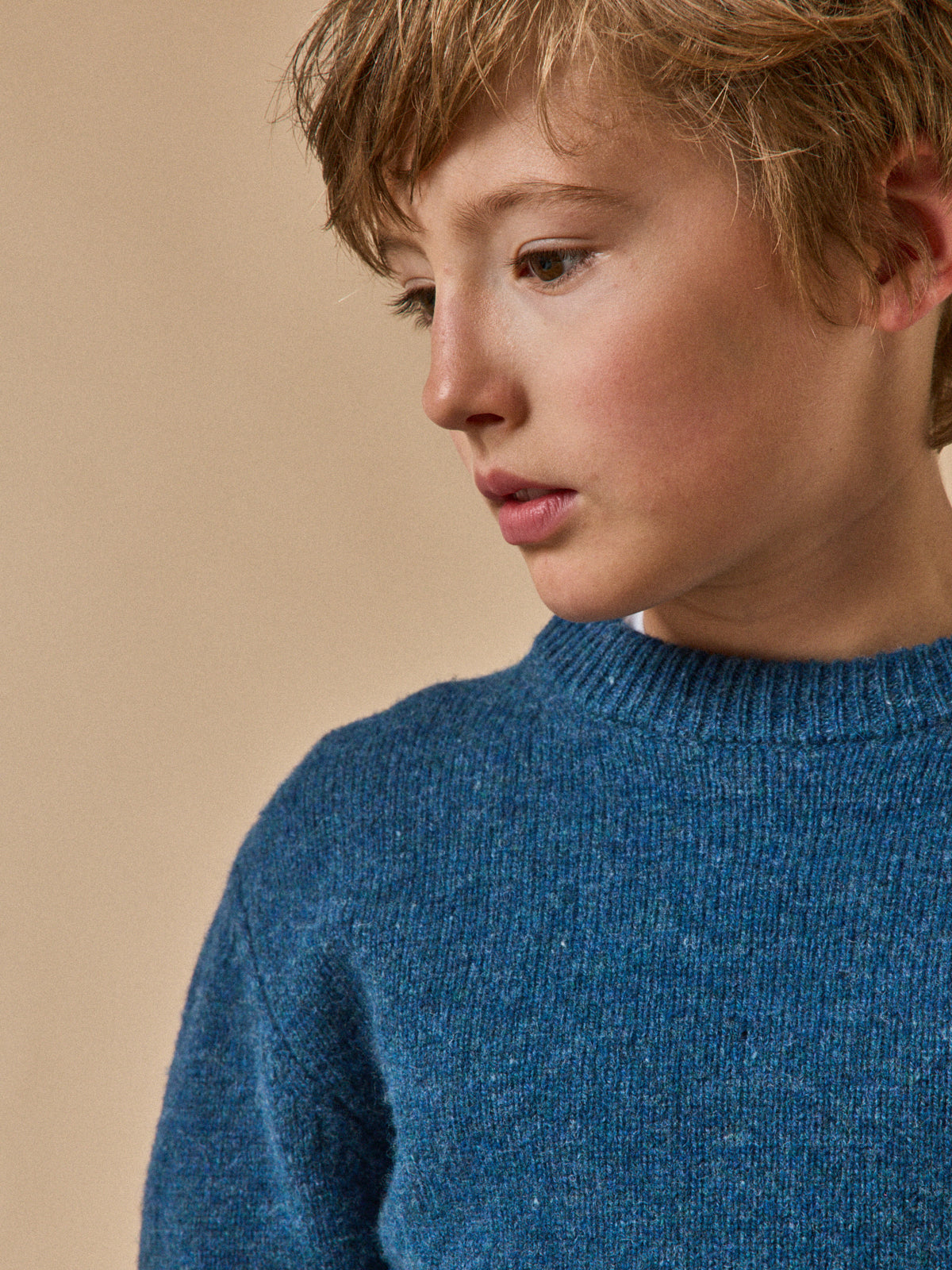 Pull Garçon en laine merinos