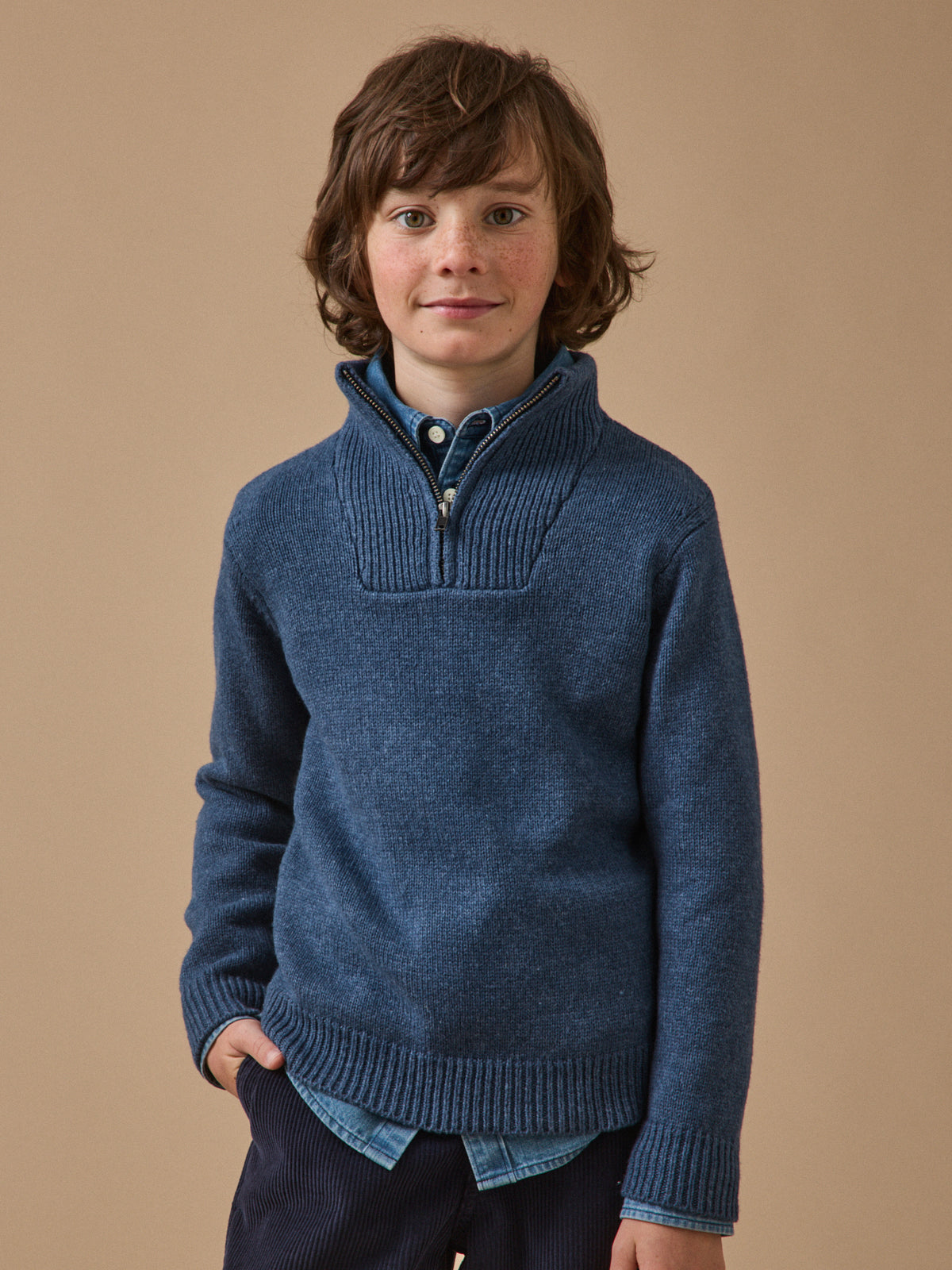 Pull col camionneur Garçon