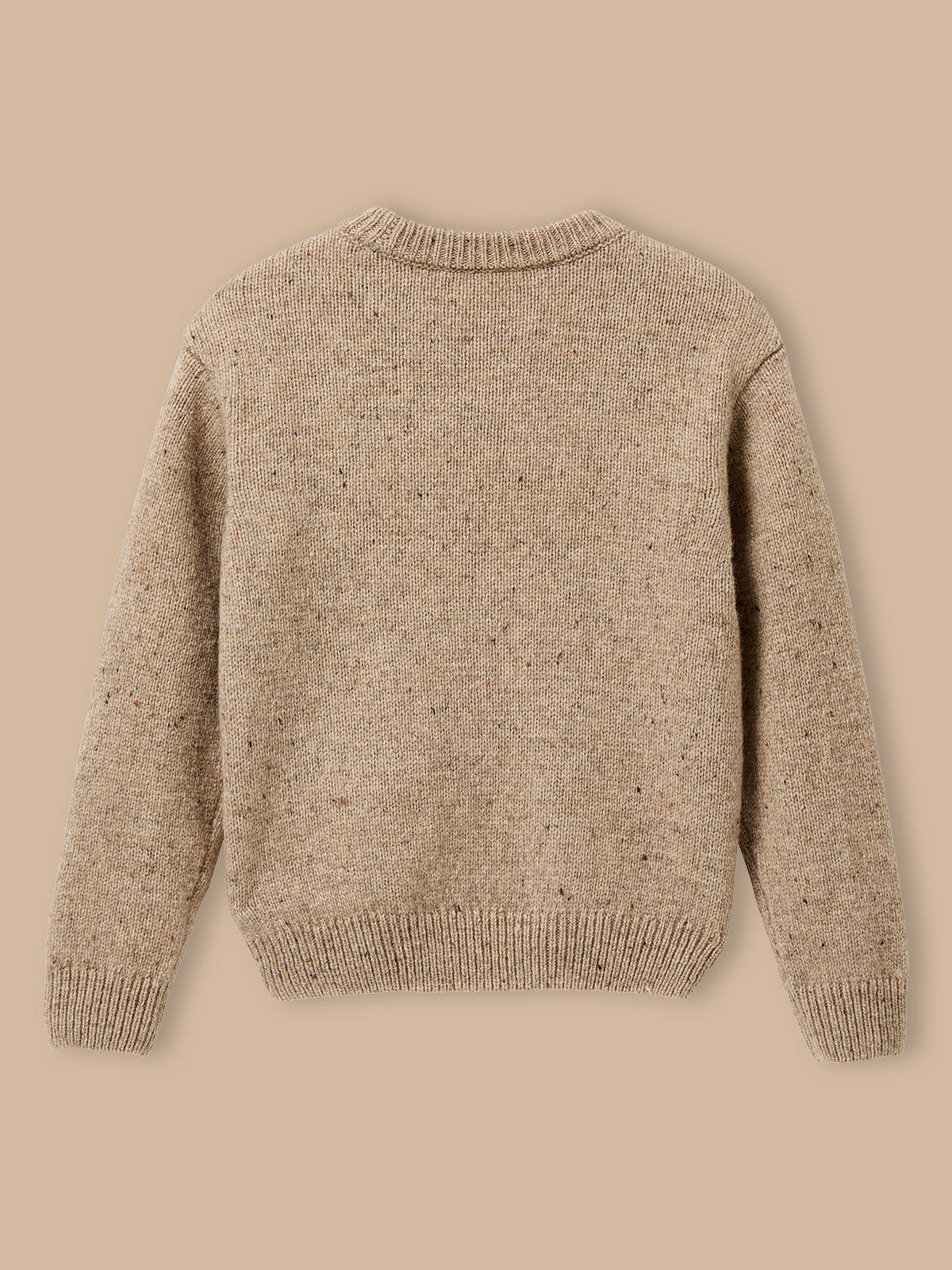 Pull jacquard avec laine Garçon