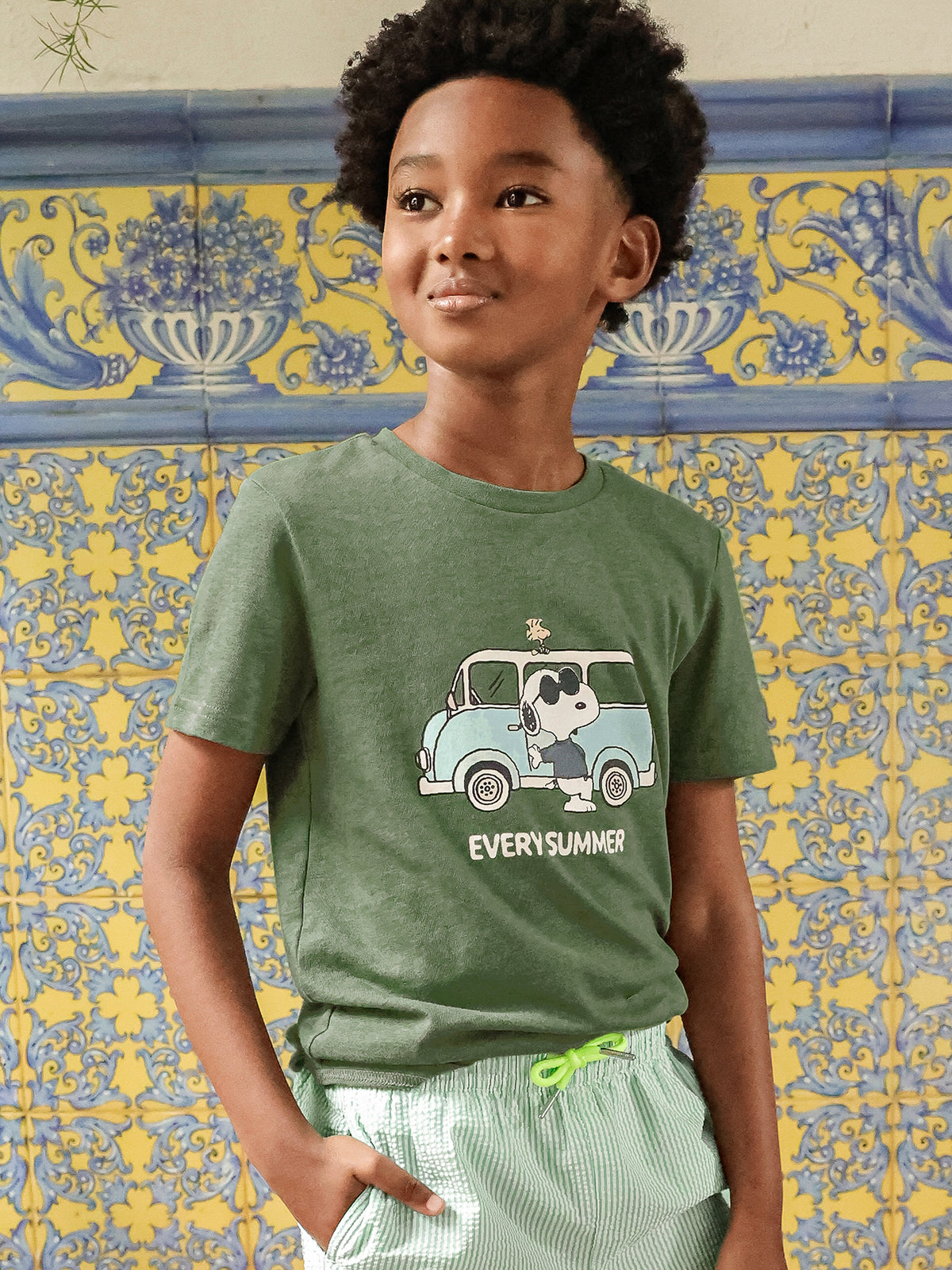 T-shirt Enfant Cyrillus x PEANUTS(TM) Collection Snoopy
