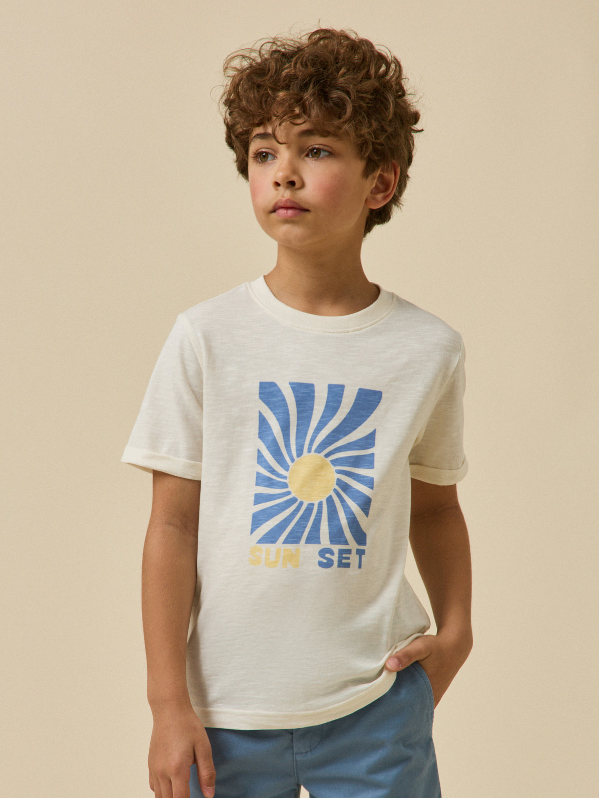 T-shirt imprimé garçon - Coton biologique