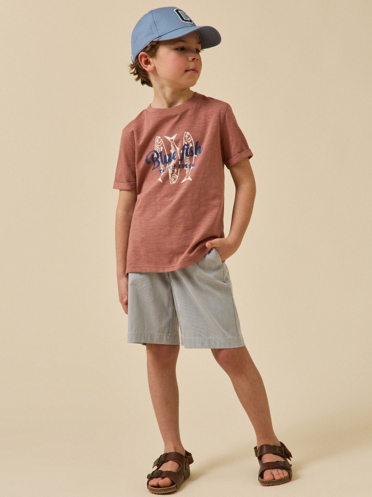 T-shirt imprimé garçon - Coton biologique