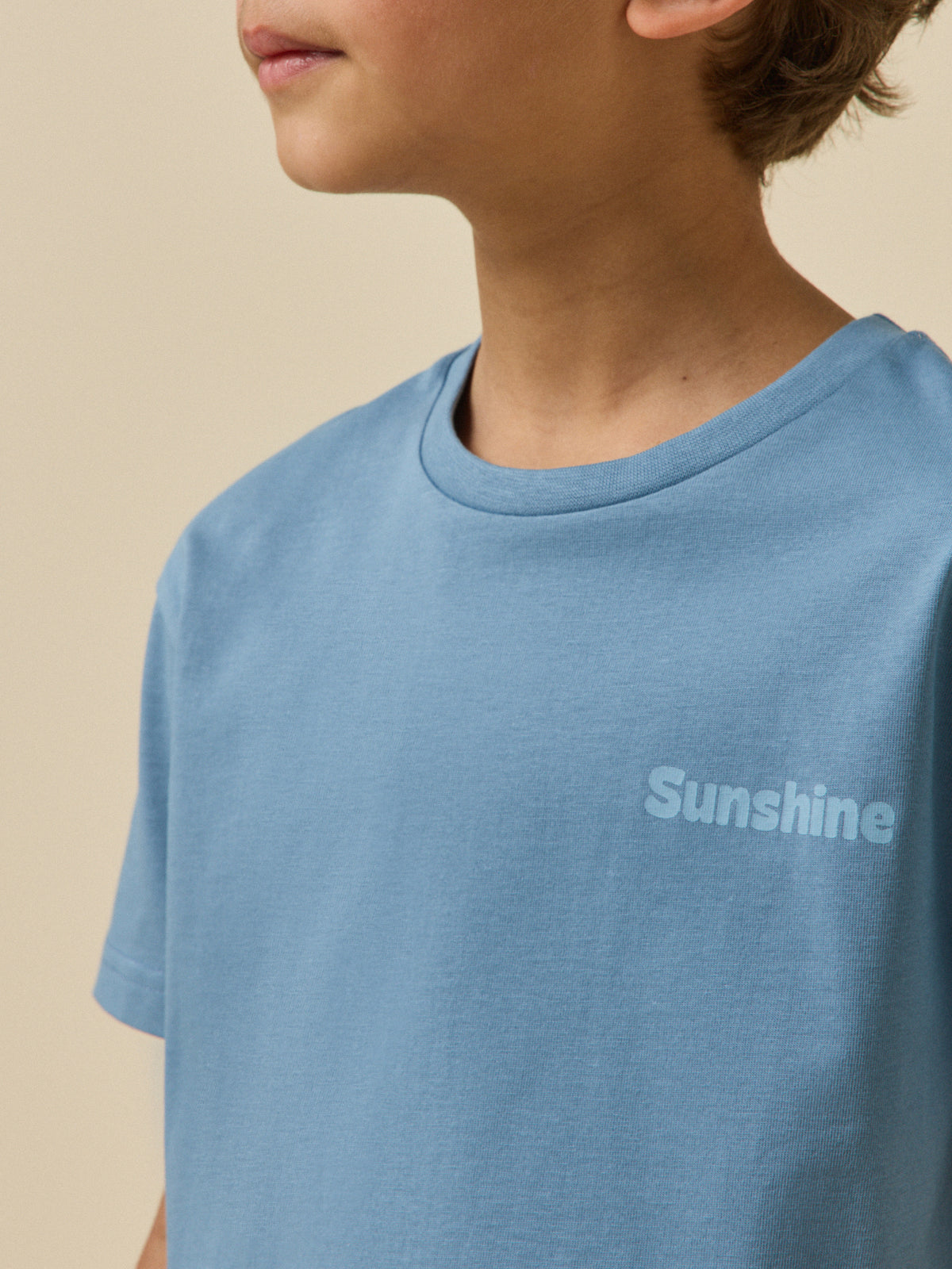 T-shirt sunshine Garçon - Coton biologique