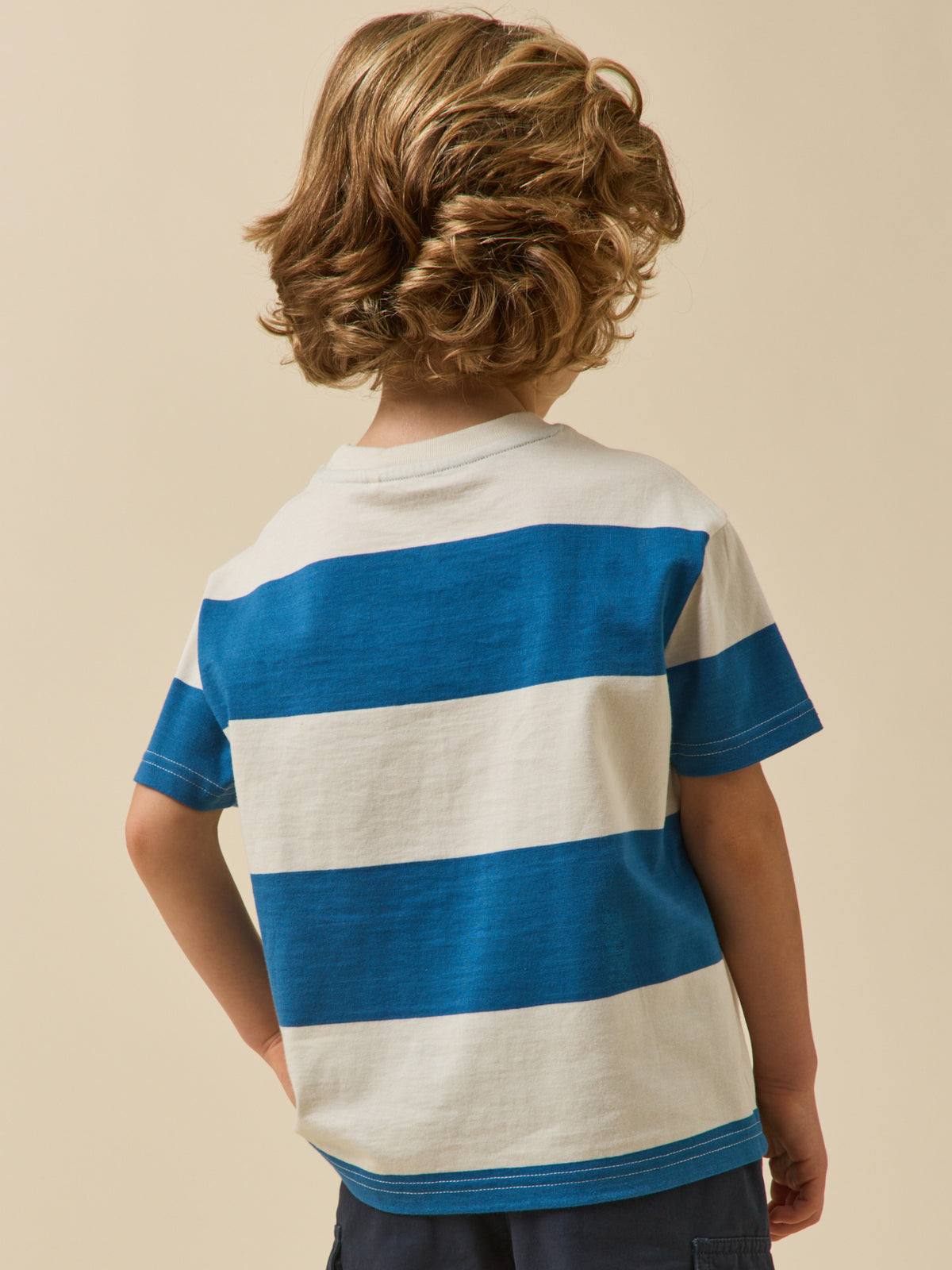 T-shirt rayée Garçon - Coton biologique