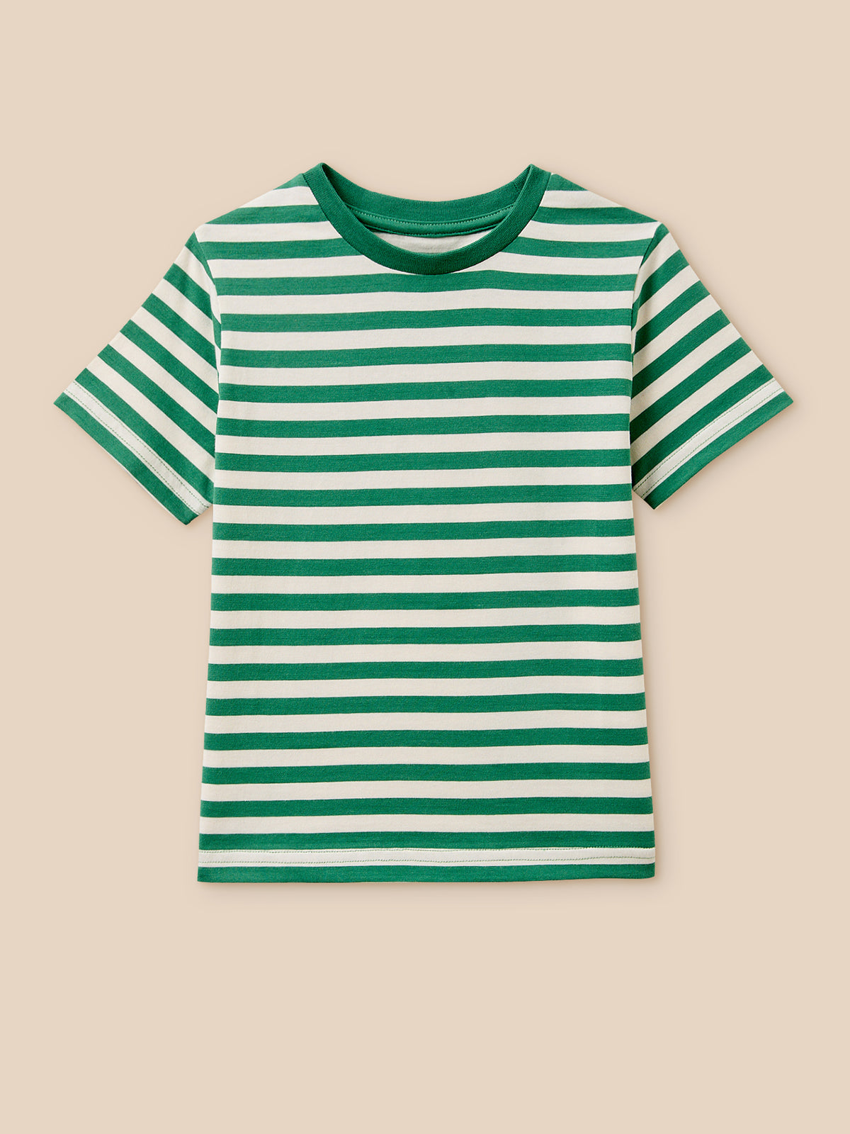 T-shirt rayé garçon - Coton biologique