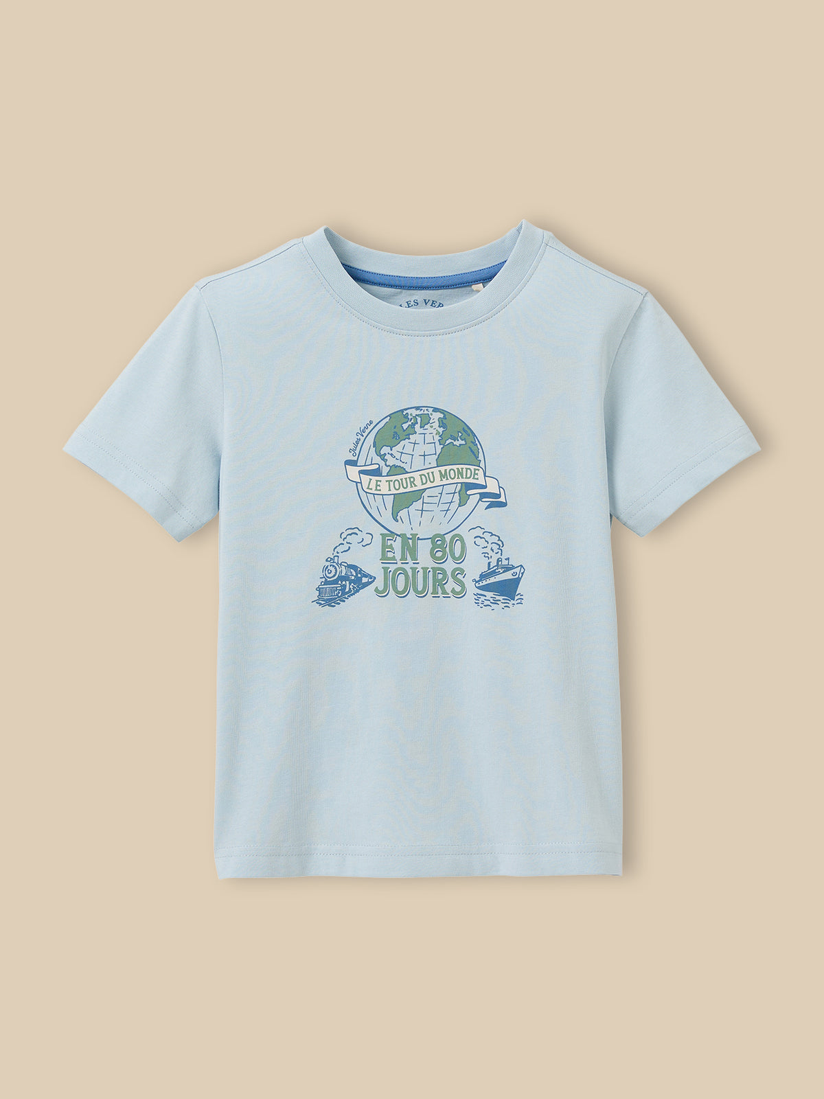 T-shirt Enfant Collection Jules Verne - Coton biologique