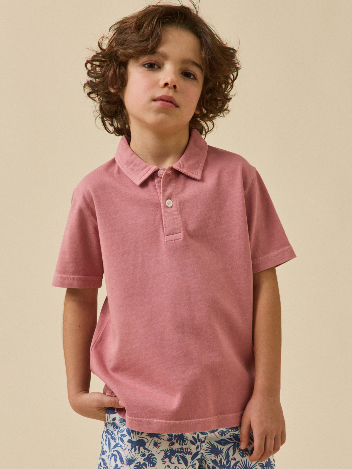 Polo Garçon - Coton biologique