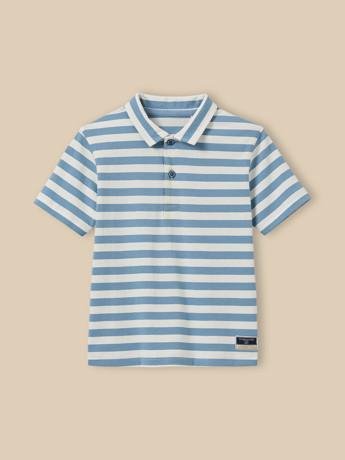 Polo rayé Garçon - Coton biologique