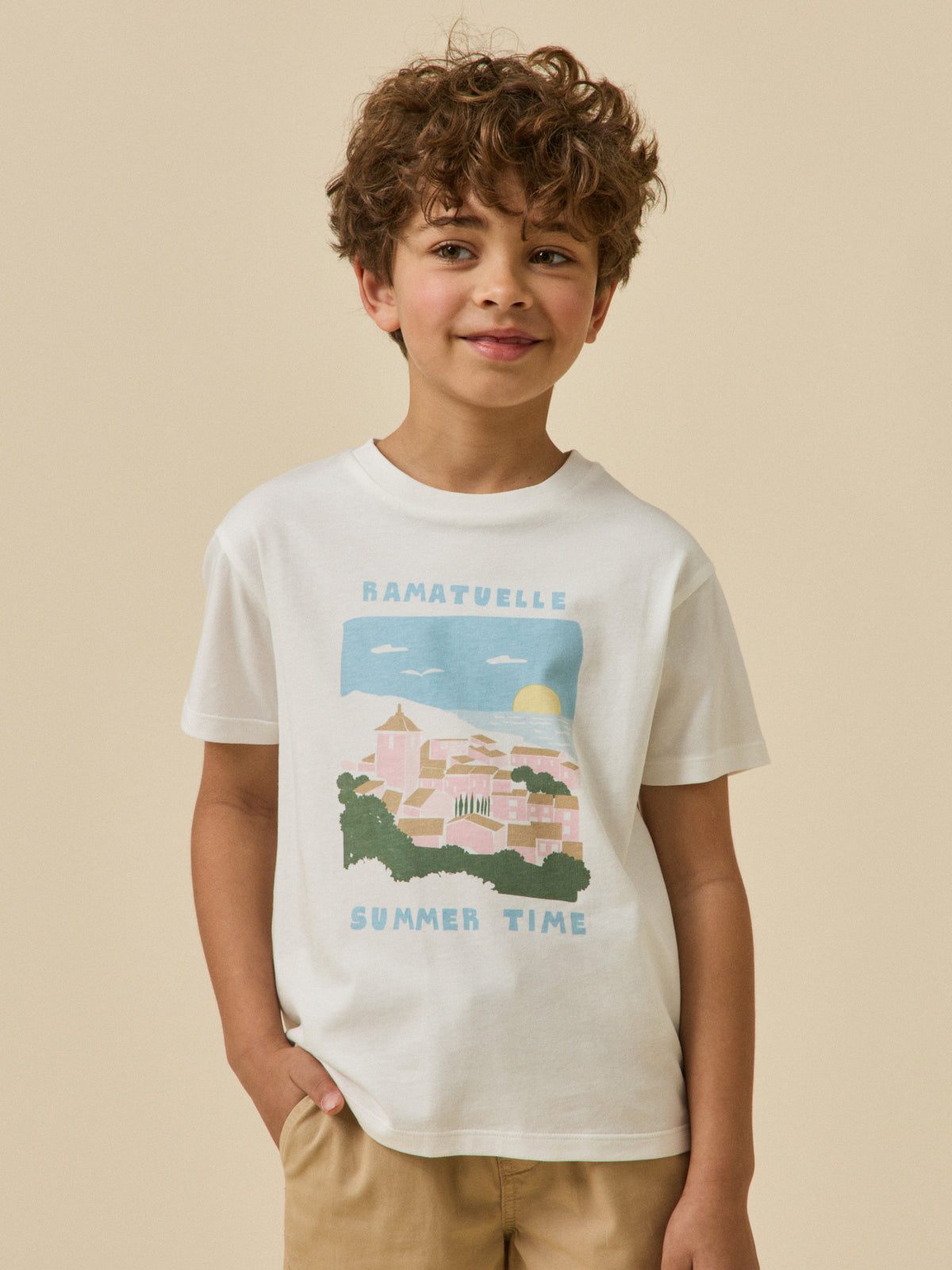 T-shirt Ramatuelle Garçon - Coton biologique