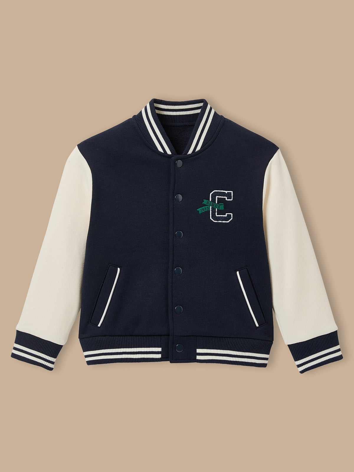 Blouson teddy brodé Garçon