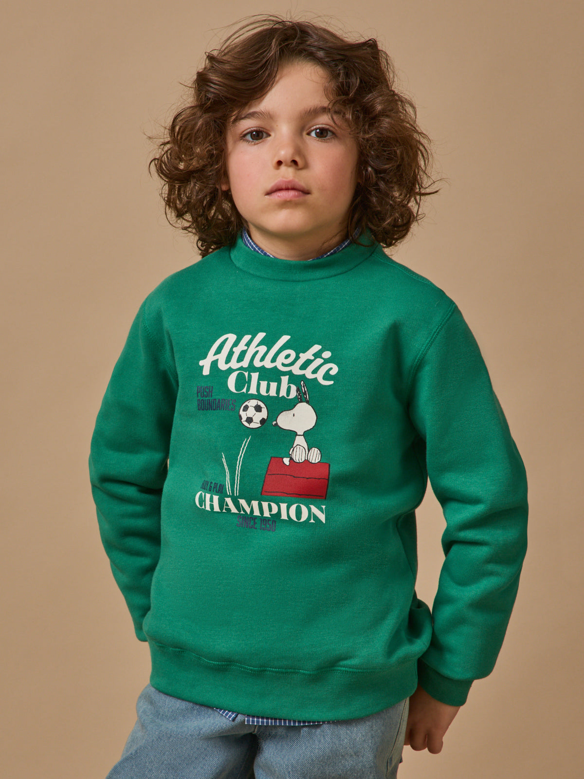 Sweat Enfant Cyrillus X PEANUTS™ - Collection Snoopy