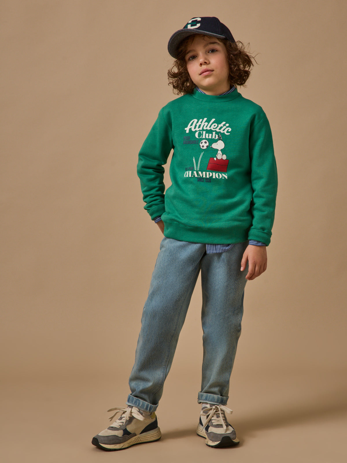 Sweat Enfant Cyrillus X PEANUTS™ - Collection Snoopy