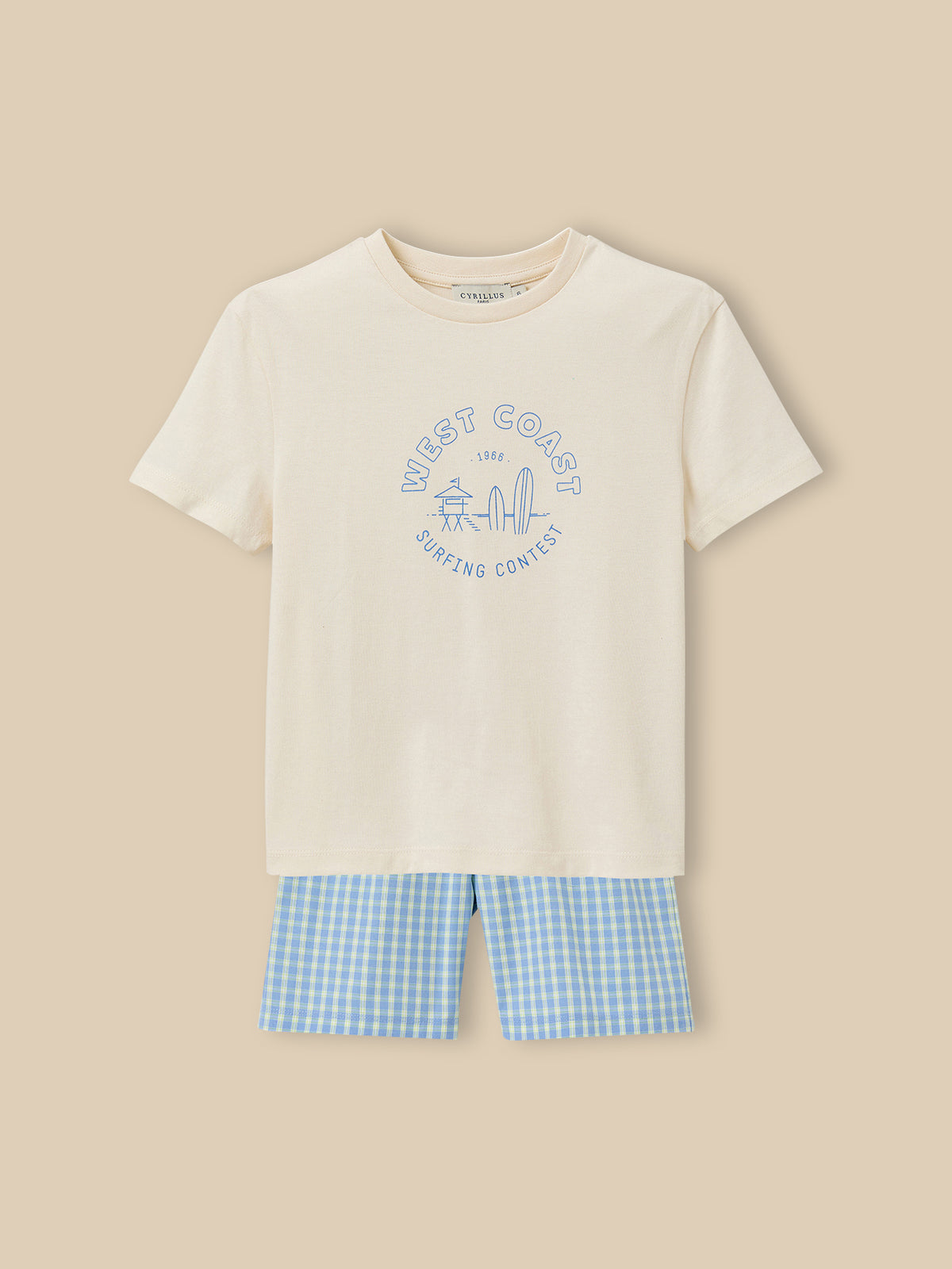 Pyja-short Garçon - Coton biologique