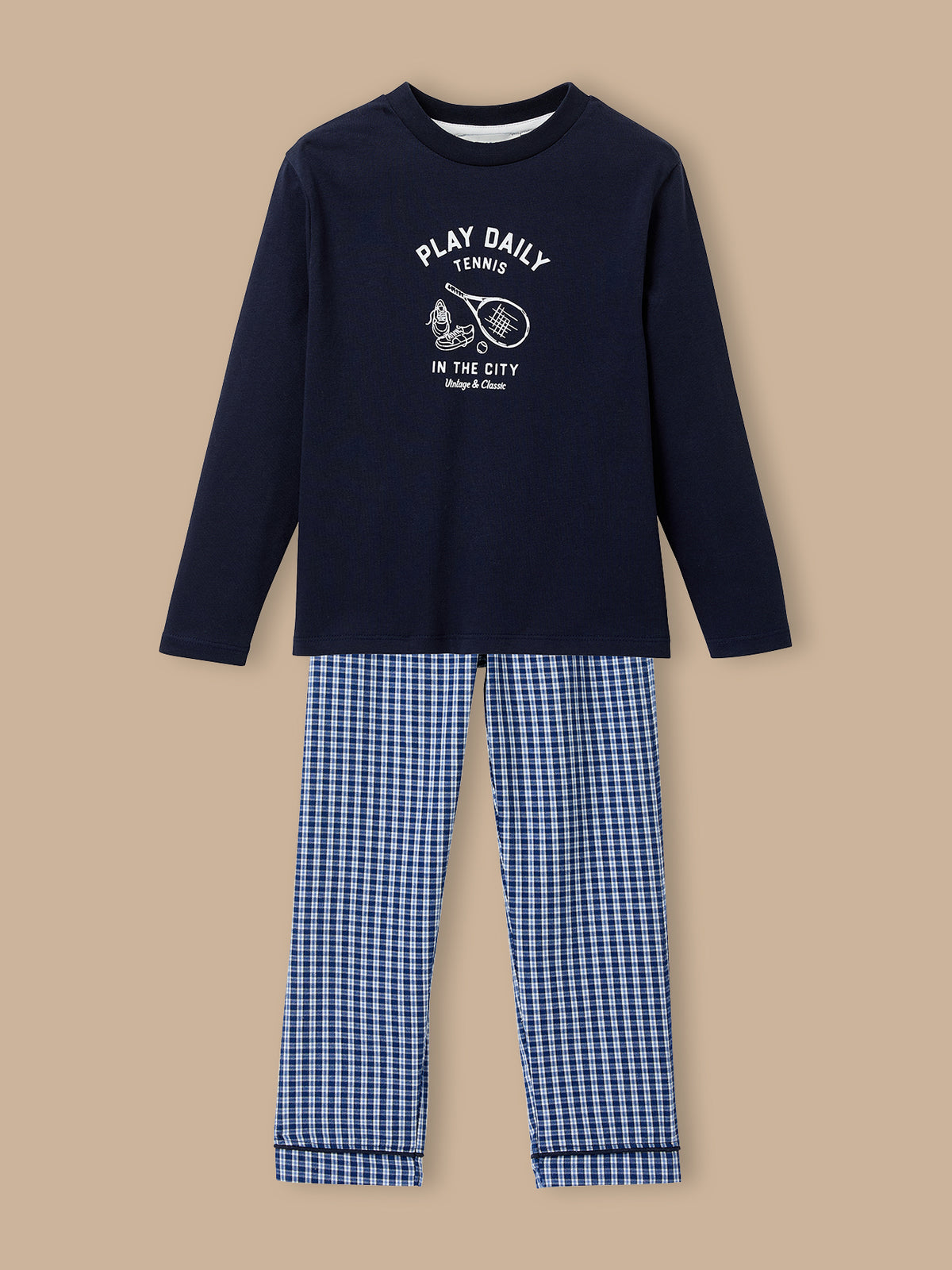 Pyjama imprimé Garçon - Coton biologique