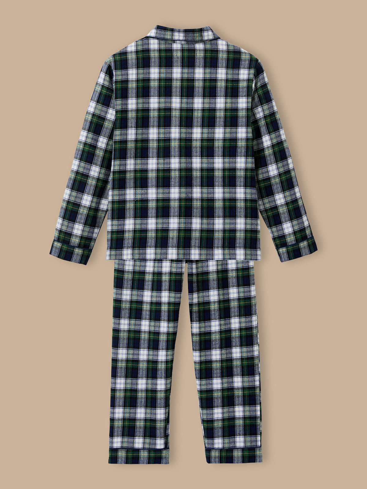 Pyjama grand-père carreaux Garçon
