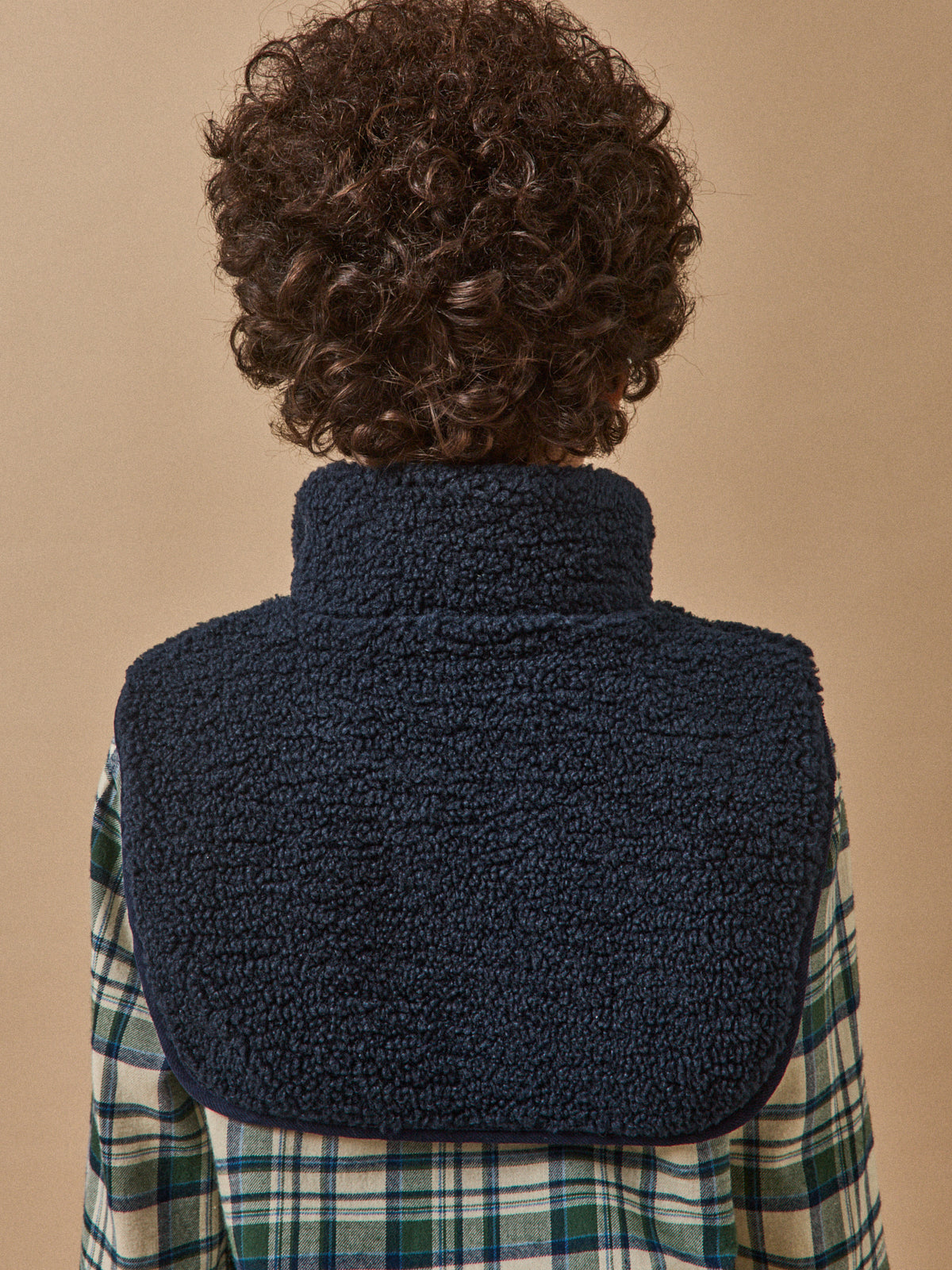 Faux col en sherpa garçon