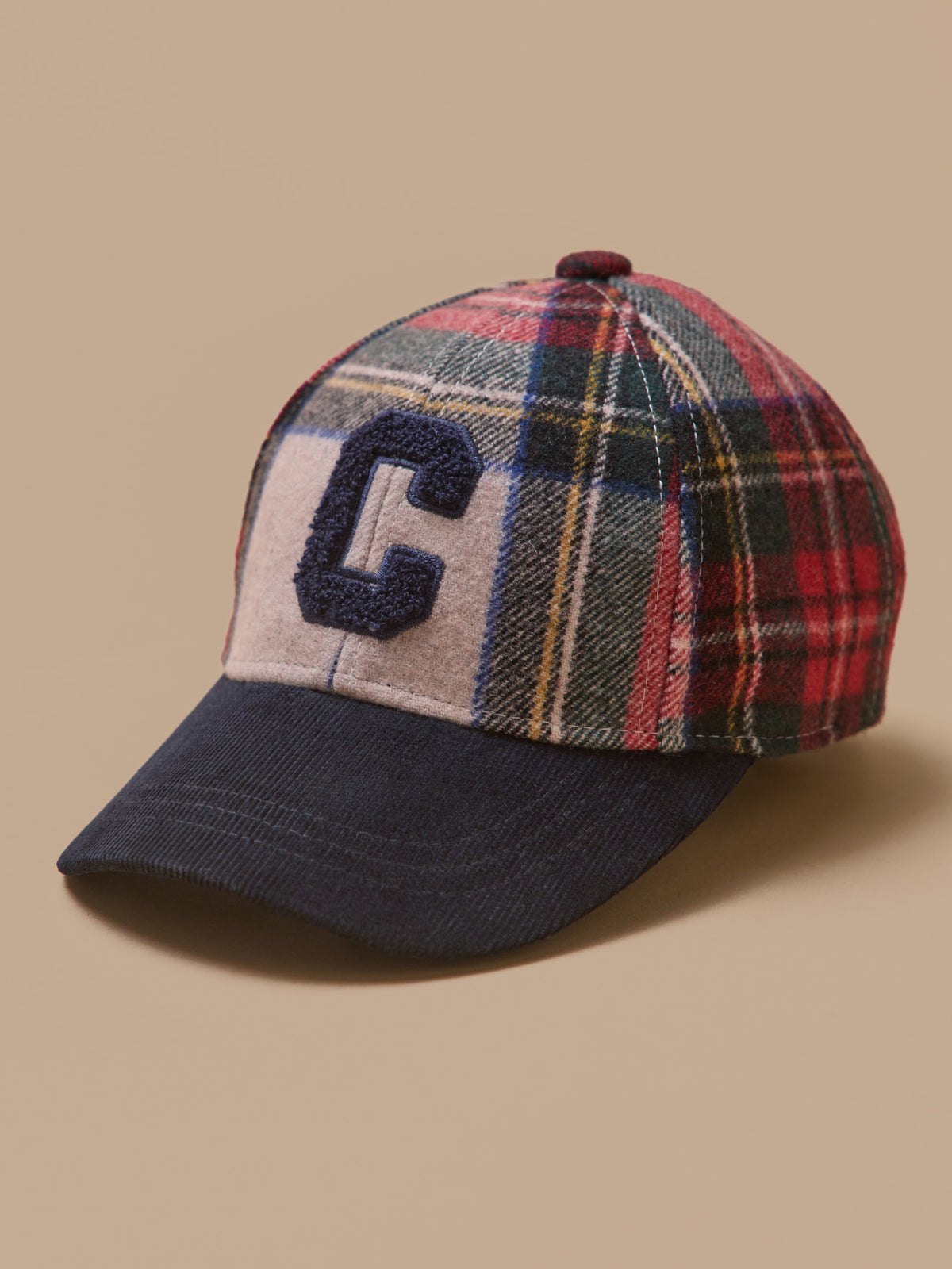 Casquette lainage carreaux adulte et enfant