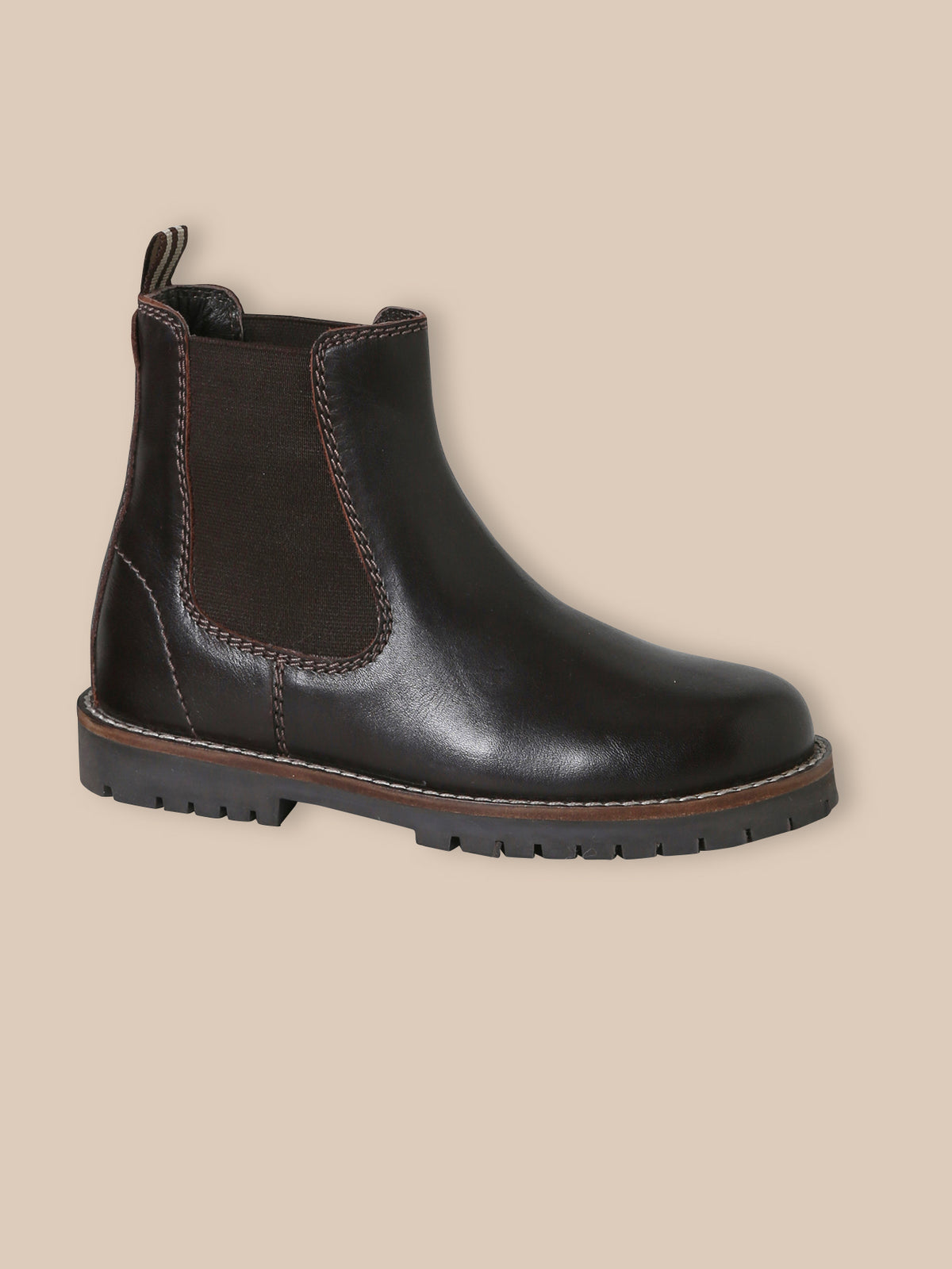 Boots chelsea en cuir garçon