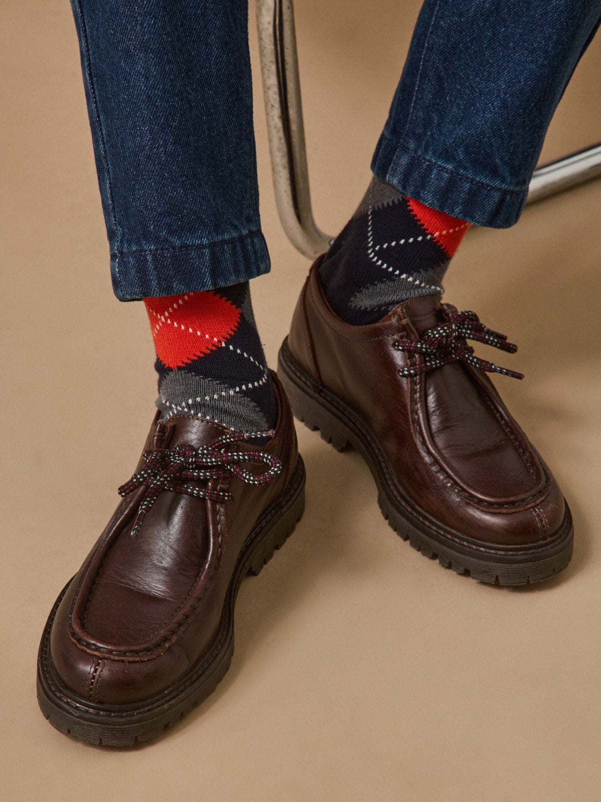 Derbies cuir garçon